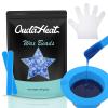 2lb Hard Wax Beads, Stripless Wax Bead for Sensitive Skin, Professional Brazilian Waxing Beads, Bikini, Body, Face, Legs, Back, Chest, Coarse Hair Removal, At-Home Salon, 1 Silicone Pot and 5 Sticks view 1
