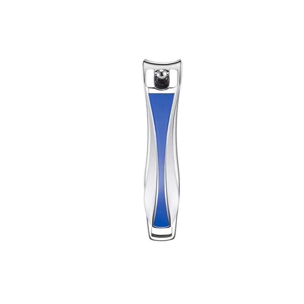 Ingrown Toenail Nail Scissors Set, Stainless Steel Large Nail Clippers, Single Bevel Anti-Splash Nail Scissors, Nail Manicure Tools (Color : Blue S)