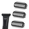 3 Pack Replacement Foil Blade Compatible with MANSCAPED The Lawn Mower Electric 5.0 Ultra Hair Trimmer,Replacement Clipper Blades Groin Hair Foil Shaver Head for Close Body Hair Grooming view 1