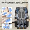 Real Relax Massage Chair, Full Body Zero Gravity Massage Recliner, with Auto Modes, LCD, Bluetooth, Foot Massage, Black view 3