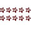 boxidixi 10 Pack Metal Snap Hair Clip Small Red Hair Barrettes Hair Pins Hair Accessories For Women Kid Toddlers Girls Small Mini view 1
