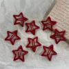boxidixi 10 Pack Metal Snap Hair Clip Small Red Hair Barrettes Hair Pins Hair Accessories For Women Kid Toddlers Girls Small Mini view 4