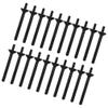 Ipetboom 80pcs Plastic Nose Applicator Sticks for Painless Nasal Hair Removal Safe Smooth for Men and Women for Eyebrows Nostril Cleaning and Small Areas view 1