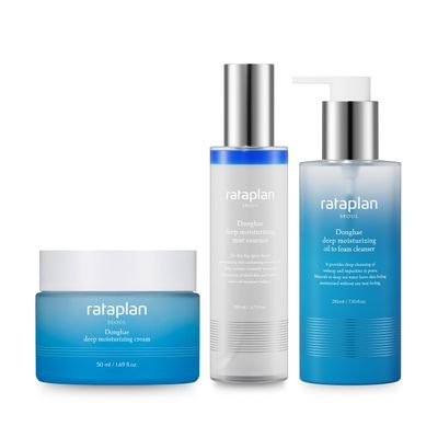 rataplan Donghae Deep Moisturizing Cream, Mist, Cleanser Set