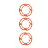 3PCS Orange Blade Retaining Rings for Series 7000 9000 RQ12 Model Shaver Head Blade Holder Plate view 2