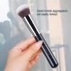 ACOSBRUOP Foundation Brush, Round Top Kabuki Foundation Brush and Professional Grade Makeup Brush for Liquid Blending Mineral Powder Bufting Stippling Makeup Tools, Black view 4