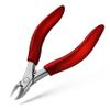 BEZOX Toe Nail Clippers for Thick Toenails for Seniors  Raised Cutting Edge Ingrown Toenail Clippers, Ergonomic Design Toenail Scissors for Thick Nails, Podiatrist Recommended - Red view 1