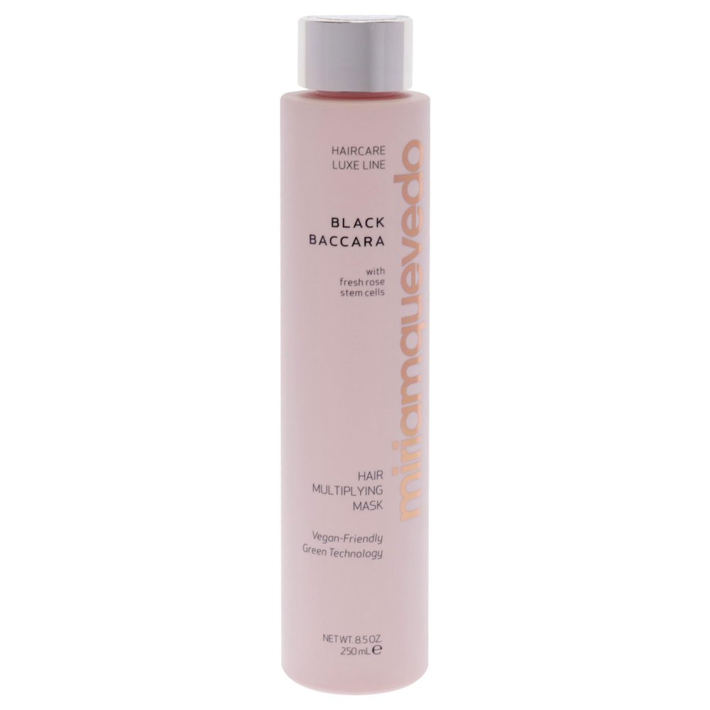 Black Baccara Hair Multiplying Mask by Miriam Quevedo for Unisex - 8.4 oz Mask