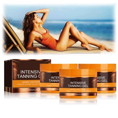 Celyne Tanning Gel, Celyn Tanning Cream, Carrot Tanning Gel, Natural Tanning Accelerator Cream Gel, Natural Carrot Tanning Intensifying Gel (3Pcs)