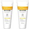 UV Doux Mineral Sunscreen SPF 50 PA+++ | Tinted, Oil-Free, Water Resistant No White Cast | Zinc & Iron Oxide | For Sensitive & Acne-Prone Skin Broad Spectrum, 100% Mineral | Men, Women 1.7oz Pack 2 view 1