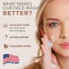 Beauty by Earth Clean Face Wash - USA Made with Organic & Natural Ingredients, Non-Toxic Facial Cleanser view 2