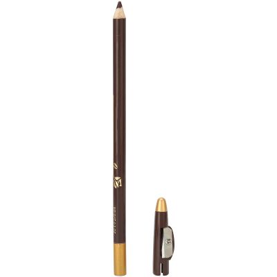 Beard Pencil Filler, Beard Styling Tool with Pencil Sharpener, Beard Shaping Pen for Salon, Home for Travel (Dark Brown)