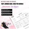 DMKEEP 12A Human Hair Bundles 14 16 18 20 Inch Body Wave Bundles Human Hair 100% Unprocessed Brazilian Raw Virgin Hair 4 Pcs Quick Weave Human Hair Extensions Natural Color view 4