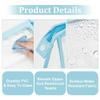ANATTASOUL 4 PCS Small Clear Cosmetic Bag with Zipper, Waterproof Travel Zipper Pouches for Makeup Toiletry, Transparent Plastic Makeup Organizing Bags Toiletry Pouch view 3