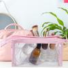 ANATTASOUL 4 PCS Small Clear Cosmetic Bag with Zipper, Waterproof Travel Zipper Pouches for Makeup Toiletry, Transparent Plastic Makeup Organizing Bags Toiletry Pouch view 4