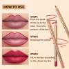 12PCS Long Lasting Lipliner Set High Pigmented, Smudge Proof Lip Makeup Pencil for Daily Use, Silky Smooth Application with 3mm Fine Tip view 4