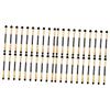 Didiseaon 40pcs Double-ended Eyeshadow Brush Dual-tip Makeup Applicators for Eye Makeup for Blending and Precision Application for Personal Use view 1