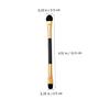 Didiseaon 40pcs Double-ended Eyeshadow Brush Dual-tip Makeup Applicators for Eye Makeup for Blending and Precision Application for Personal Use view 2