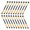 Didiseaon 40pcs Double-ended Eyeshadow Brush Dual-tip Makeup Applicators for Eye Makeup for Blending and Precision Application for Personal Use view 4