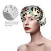 Cute Chihuahua Pug Pattern Shower Cap For Women, Reusable Shower Cap, Waterproof Bath Cap For Women Long Hair view 4
