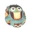 Animal Cartoon Owls Cute Shower Cap For Women, Reusable Shower Cap, Waterproof Bath Cap For Women Long Hair view 2