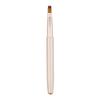 KASFDBMO Retractable Lip Brush With Cap Portable Applicator For Lipstick Lip Gloss Professional Synthetic Bristles Makeup Tool, Yellow view 1