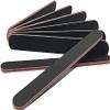 21 Pcs Nail File 100/180 Grit Nail Files,Black Double Sided Emery Boards view 1