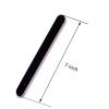 21 Pcs Nail File 100/180 Grit Nail Files,Black Double Sided Emery Boards view 2