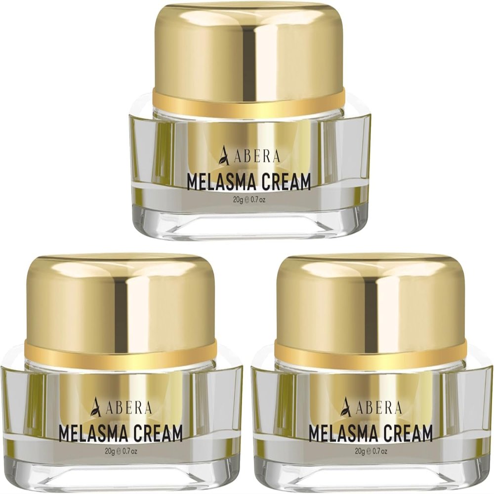 ABERA Melasma Cream, Dark Spot Corrector - Melasma, Freckle, Sun Spot, Age Spot Remover Advanced Formula for Women and Men (3 Boxes)
