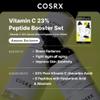 COSRX Vitamin C 23% Peptide Booster Set - Amazon Exclusive - Korean Skin Care Set, Stocking stuffers for women, Vitamin C Serum, Face Serum view 2