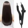 ZJchao Heat Iron Connector Wand U Tip Hair Extensions Tool Professional for Hair Extensions Heat Iron Connector Wand Melting Tool for Home Salon Hot Extension Accessory (US Plug) view 2