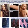 Body Glitter Spray, Perfect Body Glitter for Music Festival Stage Makeup and Festival Rave Highlighter Makeup. (2 Pcs) view 2