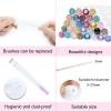 30sets Mascara Wand Tube Diamond HeadMascara Brushes Eyelash Spoolies Brush Makeup ToolApplicator Eyelash Brush Tubes Makeup Brush (30colors-MlX) view 2