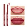 Surakey 2Pcs Matte Lip Liner Pens, One Step Lips Makeup Pigment Velvety Nude Lip Stain Waterproof Lip Gloss Long Lasting Lipstick Lip Contour Makeup Lip Liner Shaping Cosmetic Tool, Type 4 view 2