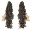 NinthAvenue Basics Women Synthetic Fiber Claw Clip Wavy Ponytailtail Extension Clip-In Hair Wig, 20 Inch view 1