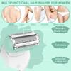 Solimpia Lady Shavers Electric Shaver for Women Electric Razor for Arm Leg Armpit Bikini Cordless Portable Painless IPX6 Waterproof USB Rechargeable Dry Wet view 2