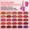 BINGBRUSH Super Matte Longwear No-Budge Stay On Smudge Proof Liquid Lipstick Long Lasting Makeup for Women,Highly Pigmented Color and Instant Shine, Cheeky view 3