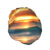 Beach Maui Hawaii Sunset Sea Waves Clouds Shower Caps, Waterproof Bath Caps Reusable Shower Caps Band Bath Hair Hat For Women Ladies view 2