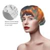 Beach Maui Hawaii Sunset Sea Waves Clouds Shower Caps, Waterproof Bath Caps Reusable Shower Caps Band Bath Hair Hat For Women Ladies view 4