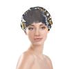 Happy Penguins Shower Cap For Women, Reusable Shower Cap, Waterproof Bath Cap For Women Long Hair view 3
