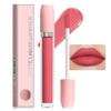 BINGBRUSH Super Matte Longwear No-Budge Stay On Smudge Proof Liquid Lipstick Long Lasting Makeup for Women,Highly Pigmented Color and Instant Shine, Cheeky view 1