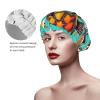 Animals Sea Turtles Shower Caps, Waterproof Bath Caps Reusable Shower Caps Band Bath Hair Hat For Women Ladies view 4