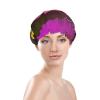 Yoga Meditation Shower Caps, Waterproof Bath Caps Reusable Shower Caps Band Bath Hair Hat For Women Ladies view 3