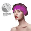 Yoga Meditation Shower Caps, Waterproof Bath Caps Reusable Shower Caps Band Bath Hair Hat For Women Ladies view 4