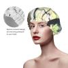 Afternoon Tea Shower Cap For Women, Reusable Shower Cap, Waterproof Bath Cap For Women Long Hair view 4