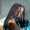 0.4cm 14 Inch Human Hair Dreadlock Extensions 30 Strands Loc Extensions Real Human Hair Natural Black for Women Men Kids Full Handmade Permanent Human Hair Locs Can Be Dyed and Bleached view 1