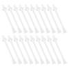Beavorty 20pcs Nose Wax Applicators Sticks for Safe Nose Hair Removal Disposable Wax Wands Made of Sturdy Material Efficient and User-friendly view 1
