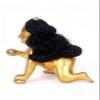 10 pack of Laddu Gopal Hair Size 2 Bal Gopal Wig Shiny Nylon Baal/Kesh for Bal Gopal Heavy Hairs view 2
