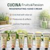 Cucina 6 Pack Regenerating Hand Cream Fruits & Passion Travel Size Set | Coriander Olive Tree | Lime Zest Cypress | Sea Salt Amalfi Lemon view 3