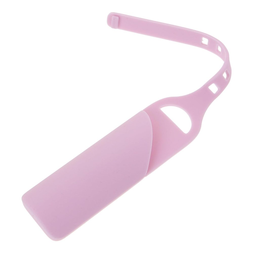 Ipetboom Lipstick Keychain Holder Portable Lip Balm Sleeves Chapstic-k Case Silicone Lipstick Bag Lip Gloss Holder Girls Travel Accessories Lavender